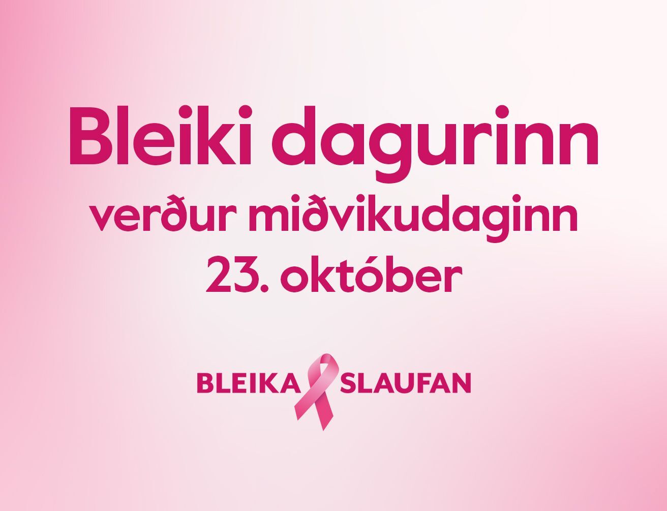 Bleiki-dagurinn